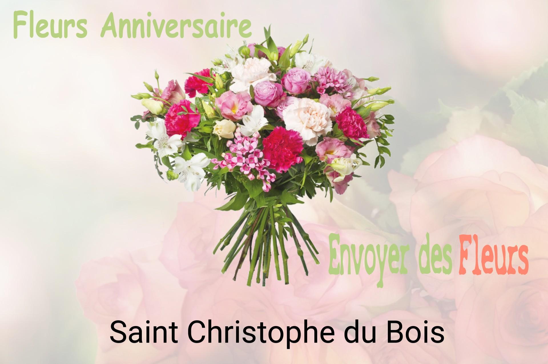 Bouquet de fleurs d’anniversaire livré à Saint-Christophe-du-Bois