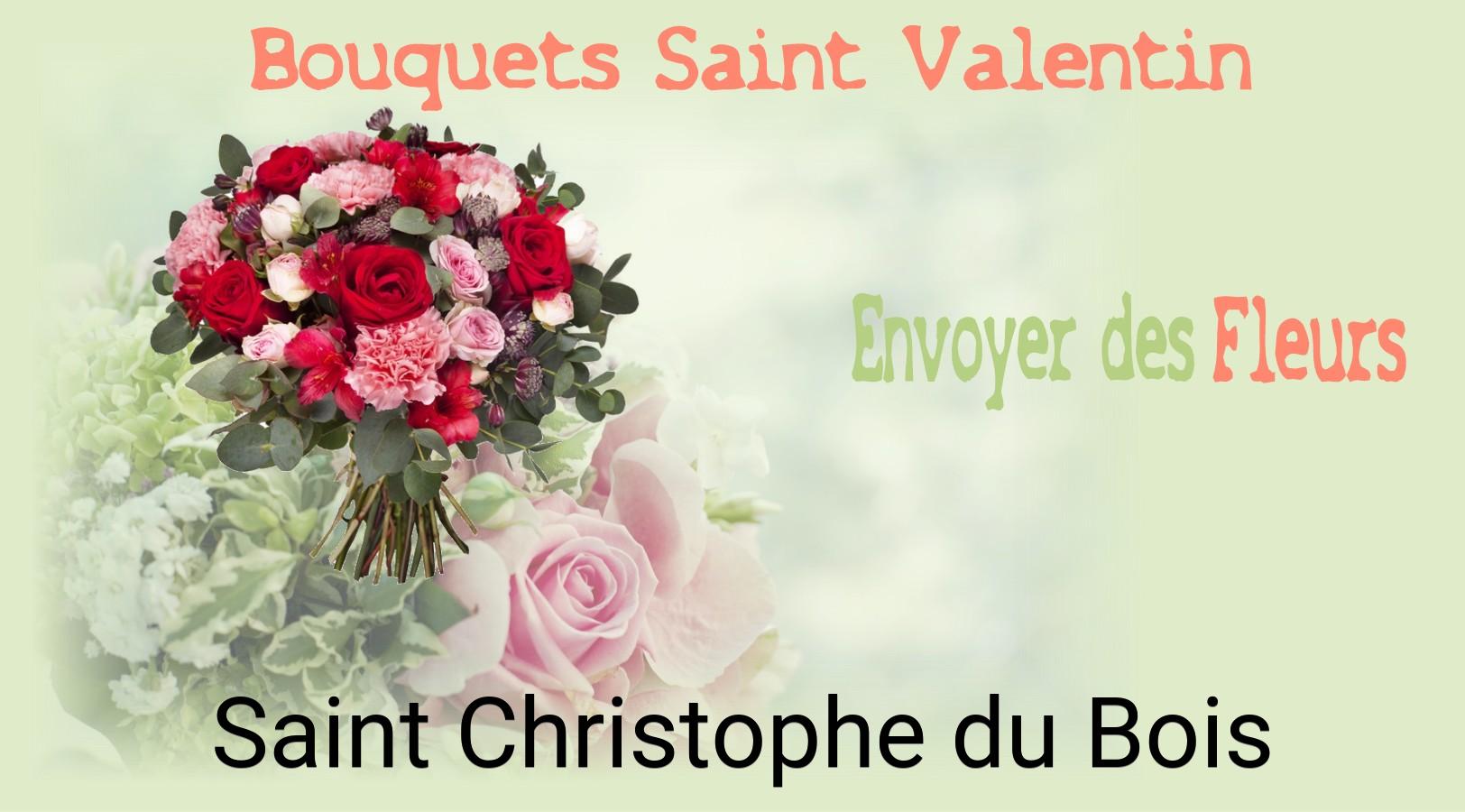 Roses de Saint-Valentin livrées à Saint-Christophe-du-Bois